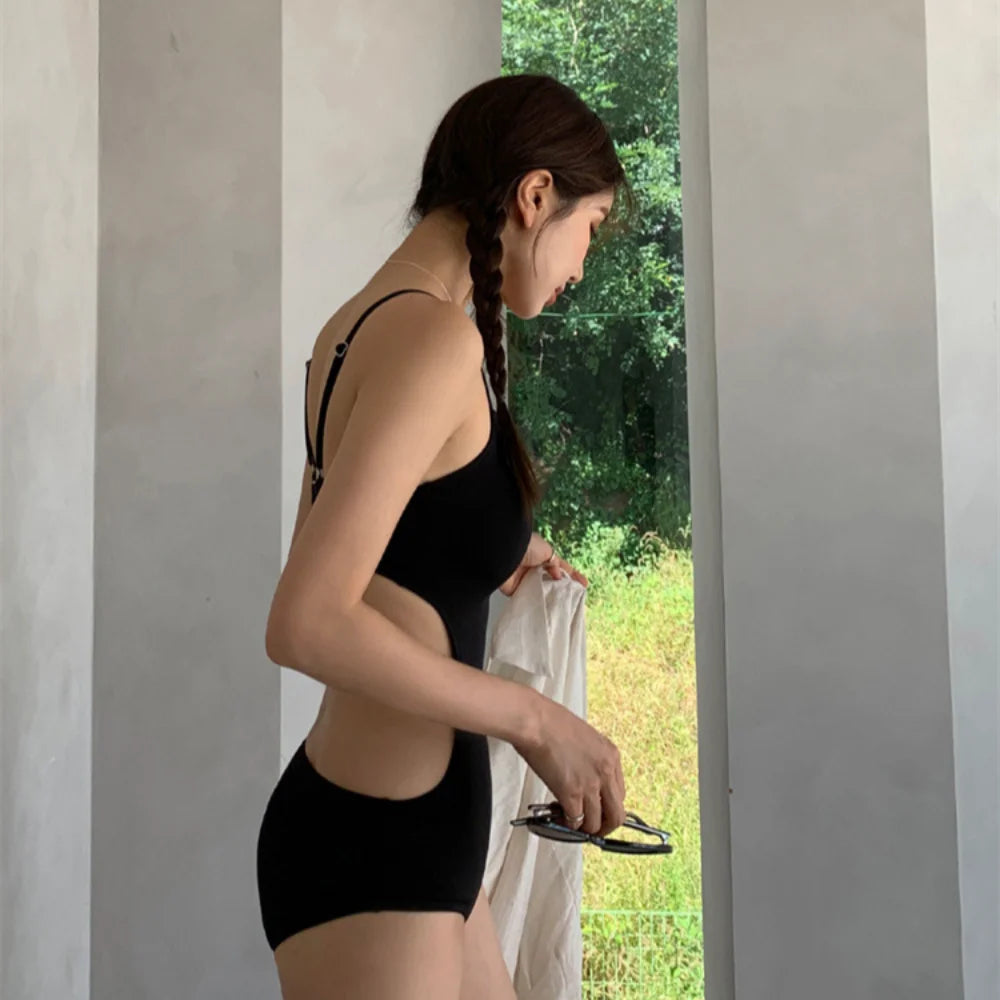 Korean Sexy Drawstring Monokini